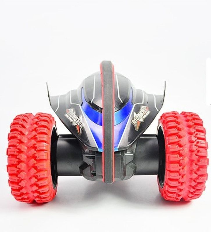 ToyGalaxy Devil Fish Bounce Car Remote Control Stunt Car, 360 Degree Stunt WITH LED (MULTICOLORED)  (Multicolor)