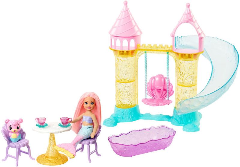 BARBIE Dreamtopia Chelsea Mermaid Dolls & Playset  (Multicolor)