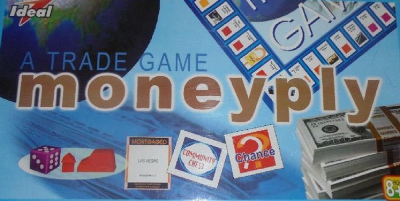 Nici A TRADE GAME MONEYPLY  (Multicolor)