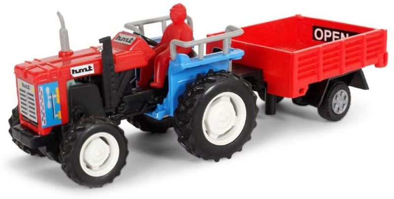 centy Tractor with Trolley  (Multicolor, Pack of: 1)