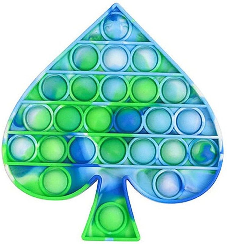 Augen PopUp-Spade-Green  (Multicolor)