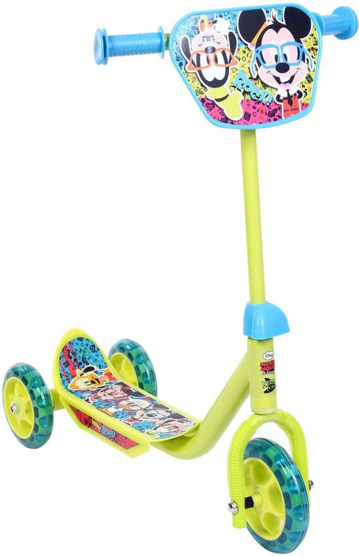 DISNEY Three Wheel Scooter Mickey Nerd  (Blue)