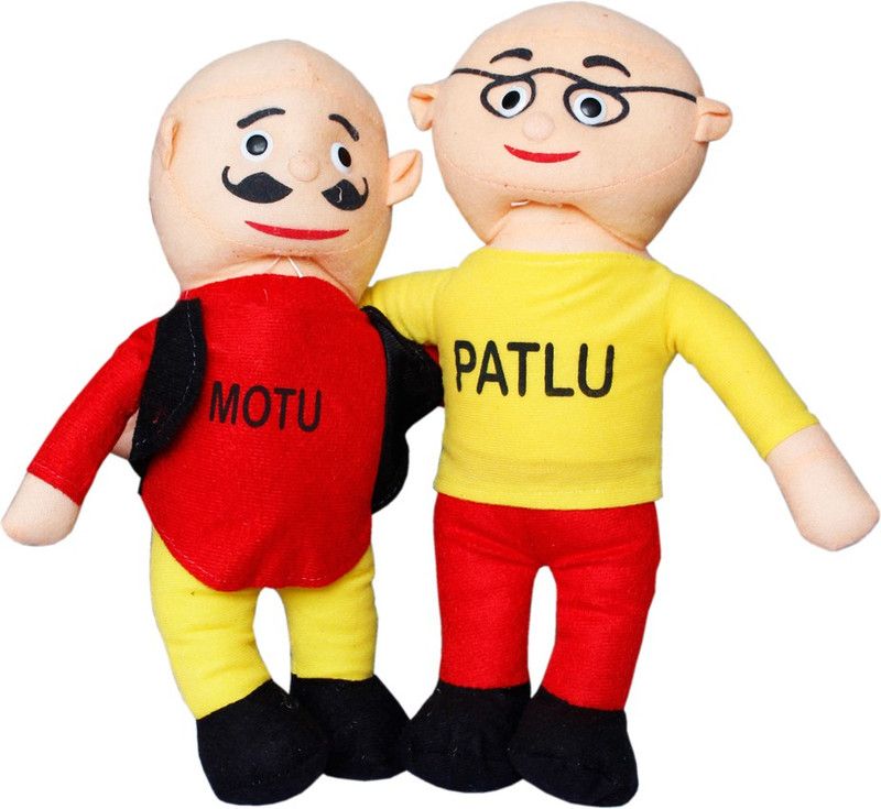 Toys Factory Motu patlu teddy - 6 cm  (Multicolor)