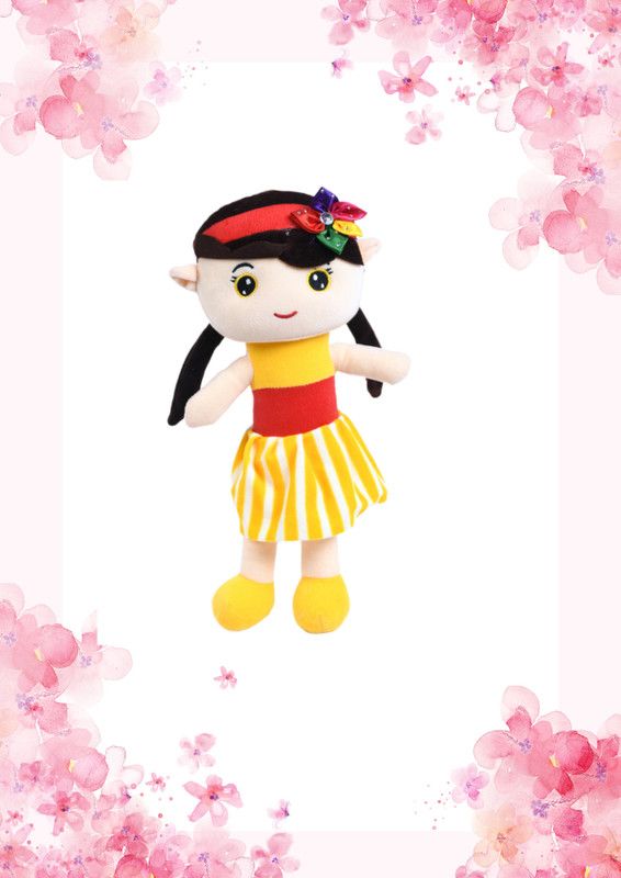 Liquortees Sofia Soft Doll for Girls Big size doll - 40 cm  (Yellow)