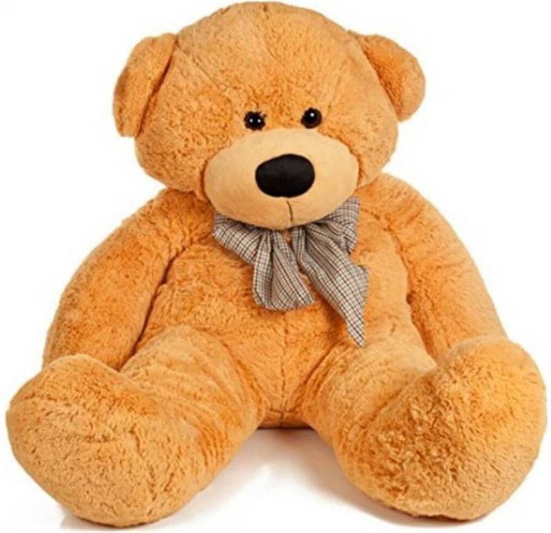 Vaishno Soft Lovable Hugable Cute Xtra Large Teddy Bear 4 Feet Brown (Best For Someone Special) - 122 cm  (Brown)