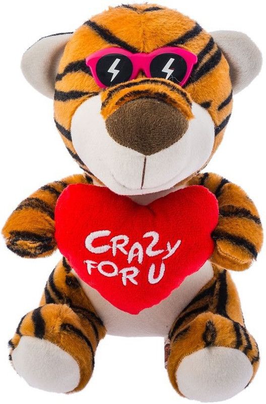 Dimpy Stuff Crazy for you Tiger - 22 cm  (Multicolor)