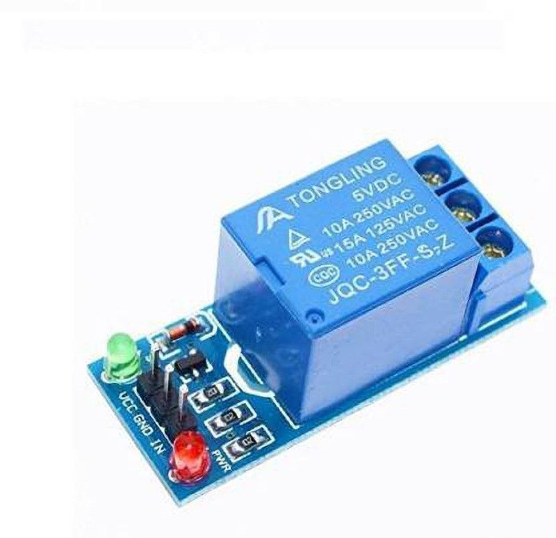 Techleads 5 V ONE CHANNEL RELAY BOARD FOR ARDUINO Micro Controller Board Electronic Hobby Kit