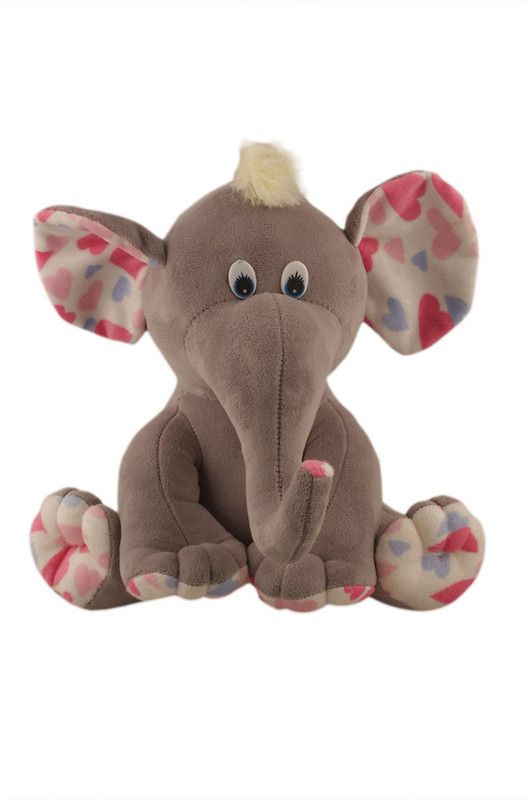 Touchy Toys Elephant - 9 inch  (Grey)