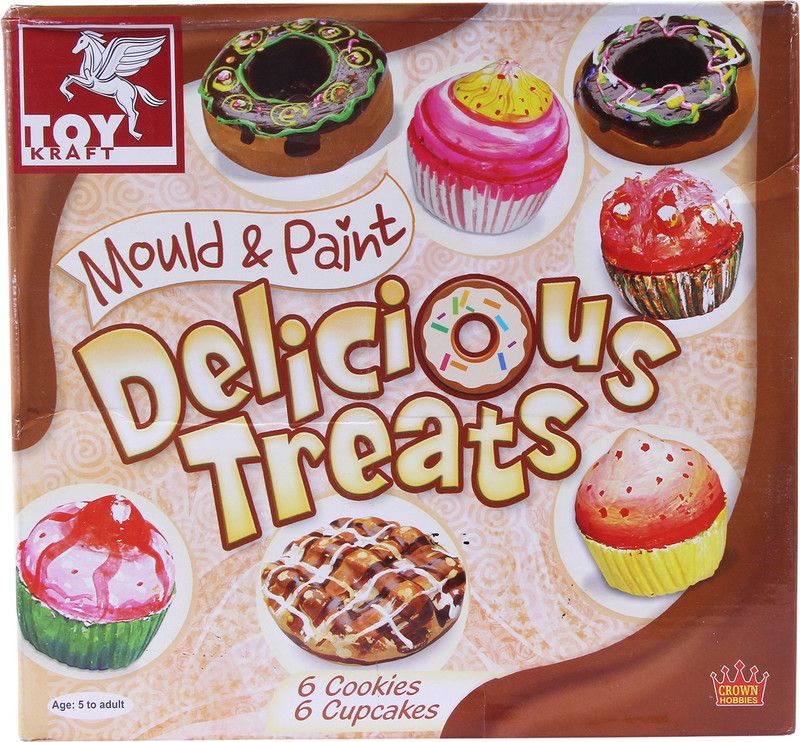 ToyKraft Mould N Paint Delicious Treats Craft Game