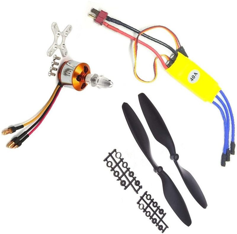 INVENTO 1pcs 40A ESC + 1045 10 inch Propeller + 2000KV BLDC Brushless Motor Automotive Electronic Hobby Kit