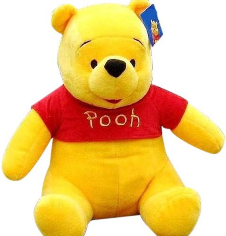 Agnolia cute Yellow & Red Teddy bear - 30.5 cm  (Yellow & red)
