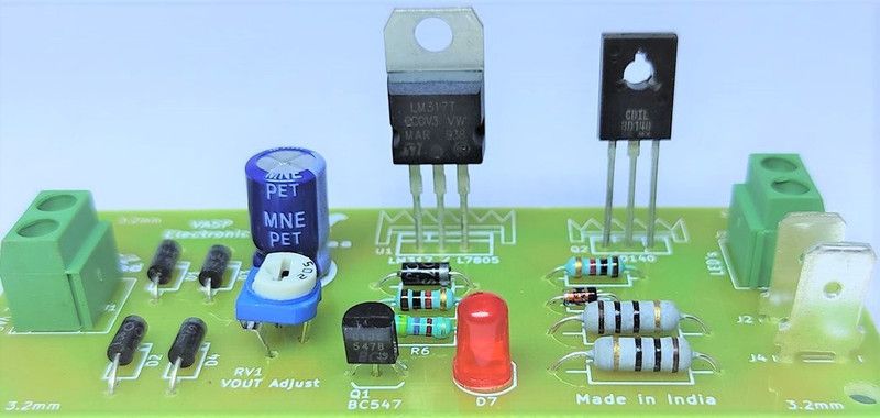 VASP Electronics 6 Volt LED Auto cut Emergency Light Board - DIY hobby project Electronic Components Electronic Hobby Kit