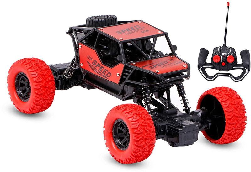 NIYAMAT Plastic Rc Racing Car  (Red)