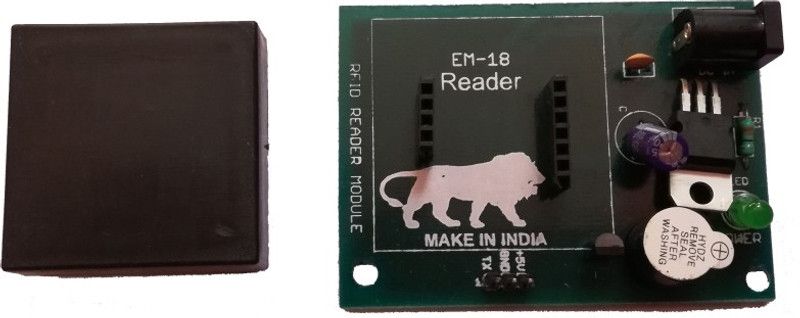 Embeddinator Wireless RF-ID Reader With Base & Card Electronic Components Electronic Hobby Kit