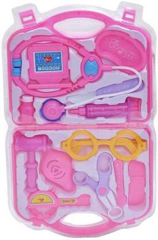 HREYANSH COLLECTION Pretend doctor play set, pink