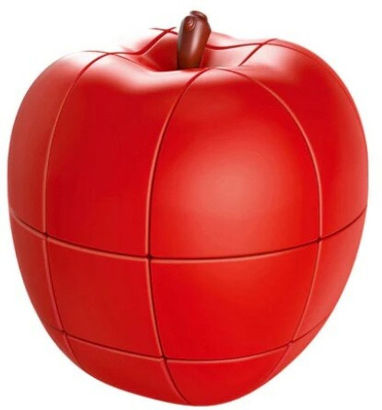 Intelligent APPLE CUBE PUZZLE TOY (3 Pieces)  (1 Pieces)