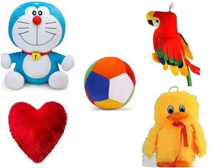 MHK Combo of High quality cute & attractive for kids, gift & decoration (teddy bear) - 23 cm  (Multicolor)