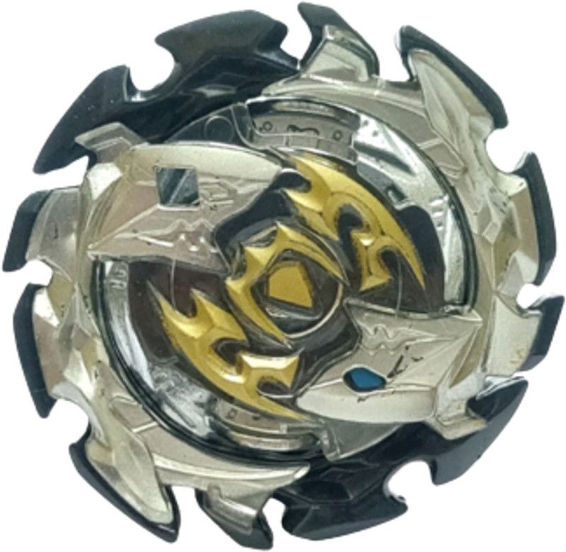 ClueSteps Black Bey Victory Attack Starter Top Spinning with Launcher (White)  (Black)