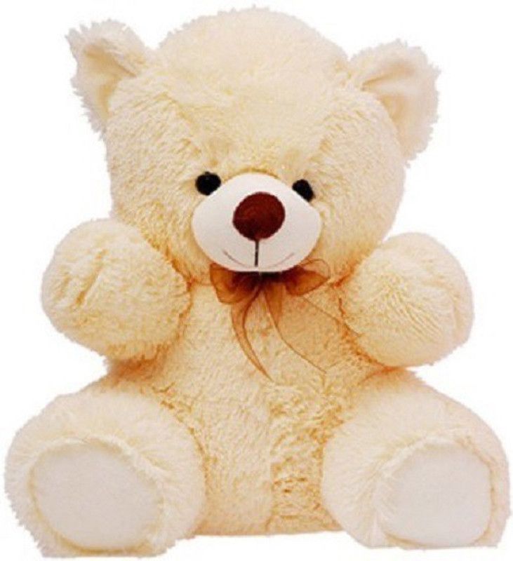 Cuddles collections Lovely looking cute Beige teady Bear - 45 cm  (Beige)
