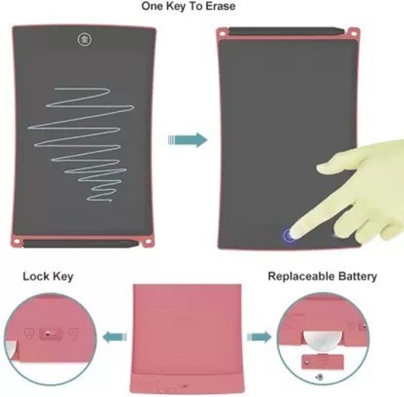 3dseekers DIGITAL paperless magic LCD SLATE  (Multicolor)