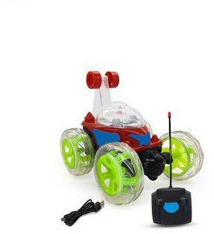 LAXMI Remote Control Acrobatic 360 Degree Twisting Stunt Car for Kids  (Multicolor)