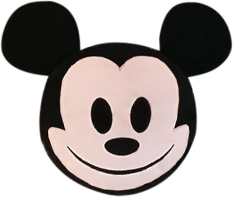 DISNEY Smiling Mickey Emoji Face Plush - 35 cm  (Multicolor)