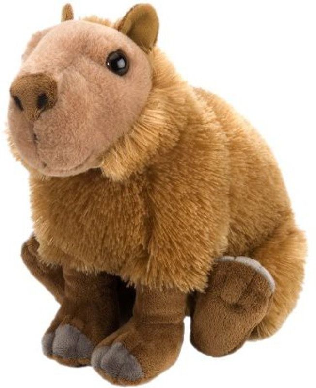 WILD REPUBLIC Cuddlekin Capybara 12" Plush  (Brown)
