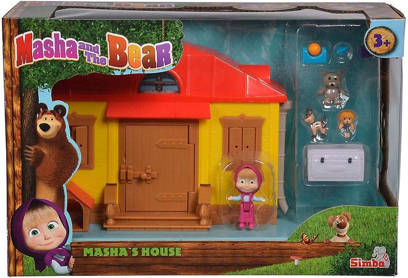 SIMBA TOYS INDIA MASHA'S HOUSE  (Multicolor)
