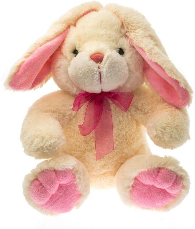Dimpy Stuff Dimpy Bunny W/Long Ear - 26 cm  (Cream)