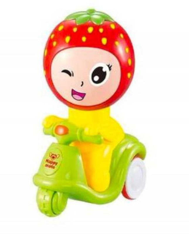 TOGROW Tomato head press motorcycle  (Multicolor)