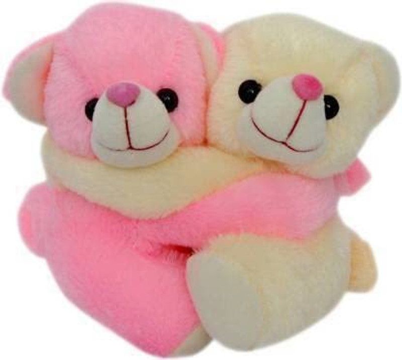 Prince Soft Toys Couple Teddy Bear Love Soft Toys Baby Toys Soft Toy Soft Toy - 38 cm  (Multicolor)