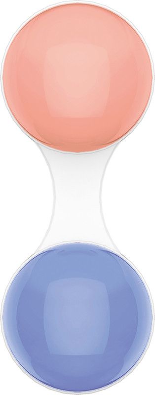 SYGA 1 Piece Baby Rattle Toy Plastic PP boilable and sterilizable BPA Free Toy_Round Rattle  (Multicolor)