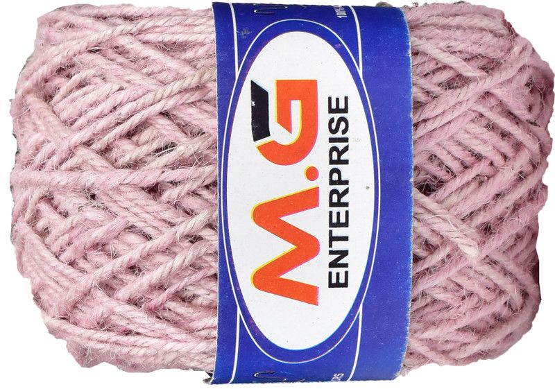 Simi Enterprise M.G ENTERPRISE 3 Ply/Twisted Macrame Jute Cord/Dori Thread (200 Meters, 3mm) for Macrame DIY, Craft Work,Plant Hanger Ropes etc- T SM-UU