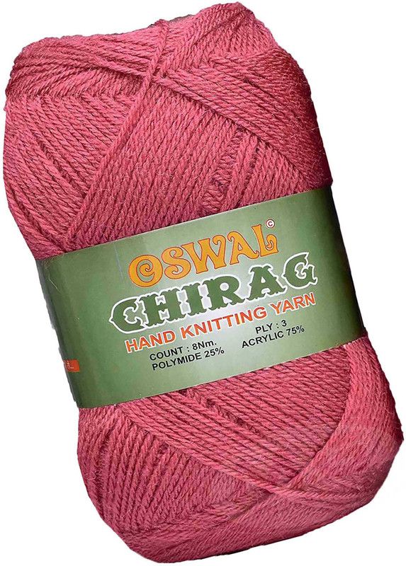 KNIT KING Represents Oswal Chirag Rosewood 600 gms Wool Ball wool R Art-AJFG