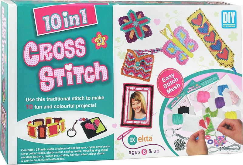 Ekta 10 in 1 Cross Stitch