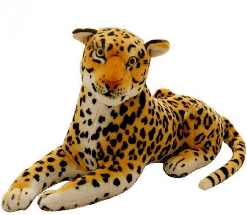 Tako bell Tall Big Stuffed Animal Plush Leopard 35 cm - 35 cm  (Multicolor)