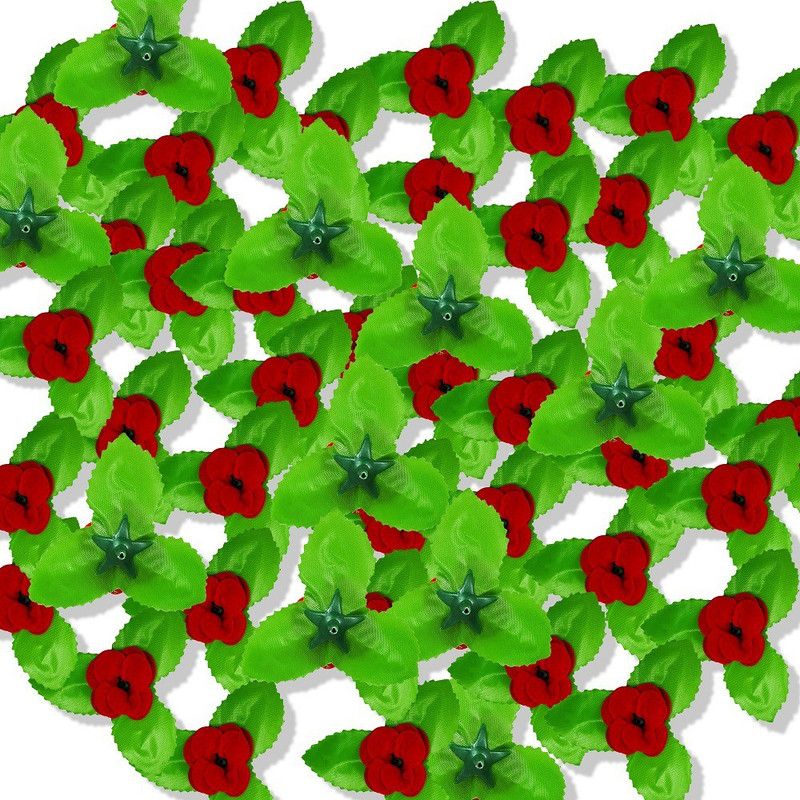 Airtick (Pack of 200 Gram) Green Leaves Loose Flower Craft Material For Making Garlands