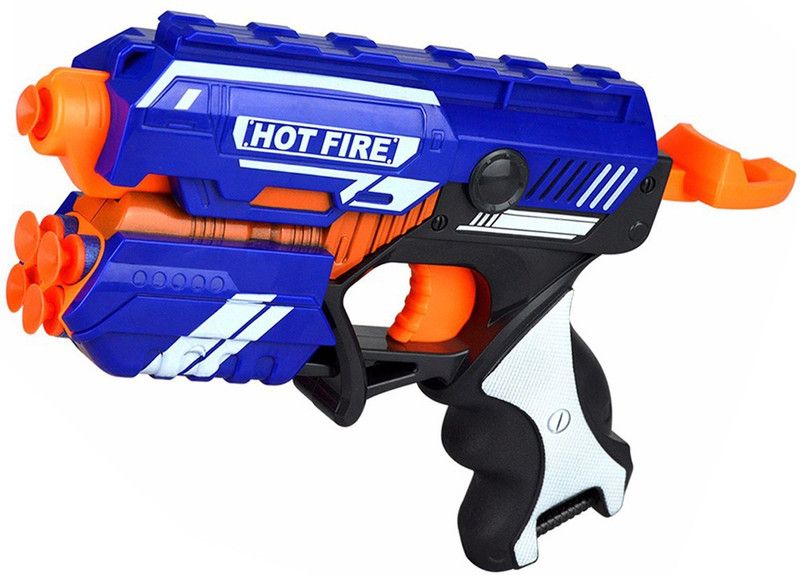 Manpasand Toys kids Hot Fire Soft Bullet Toy Gun7609 Guns & Darts  (Multicolor)