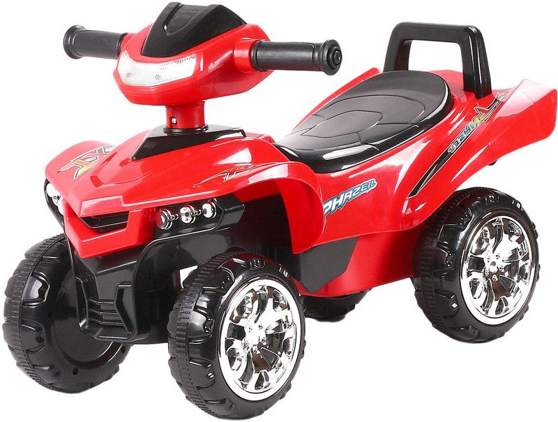 Toyhouse Racing Turbo Push ATV Bike Non Battery Operated Ride On  (Red)