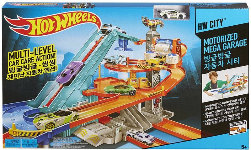 HOT WHEELS Motorized Service Centre  (Multicolor, Pack of: 1)