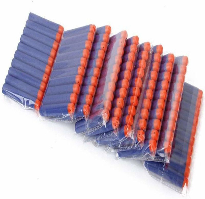 shreenik Plastic Foam Toy Bullet Dart Bullets for Nerf N-Strike Elite Guns, Blue (30 PCS) Guns & Darts  (Blue)