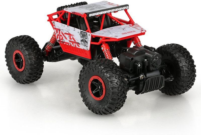 RR Enterprizes IM ENTERPRISE 1:18 Scale 2.4 Ghz 4 Wheel Drive Rock Crawler Rally Car  (Red)