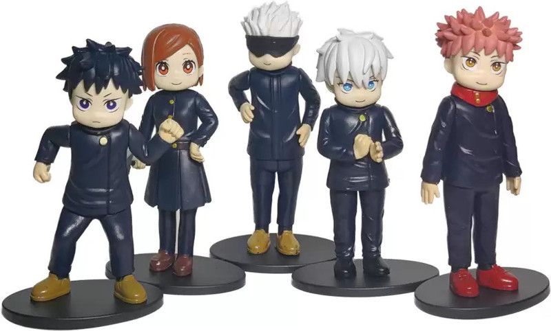 freakmall Jujutsu Kaisen Action Figure Limited Edition for Car Dashboard Office Desk  (Multicolor)