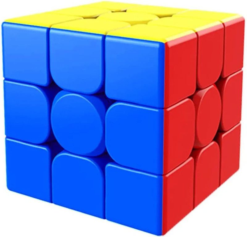FATFISH Stickerless Magic Cube Puzzle Brainstorming Puzzle Cube for Kids  (1 Pieces)