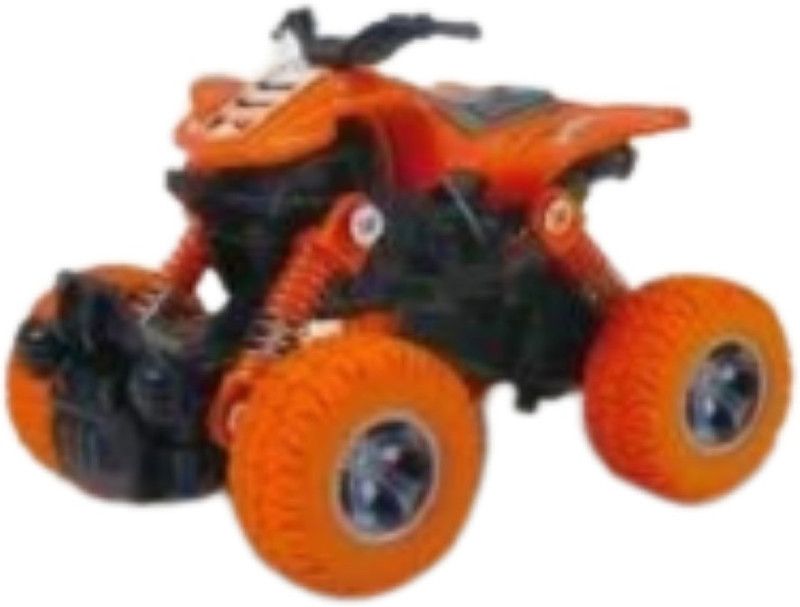 TOYICO! 4WD Friction Powered Monster Car For Kids (Bike Handle Model)- 1 Unit  (Multicolor)