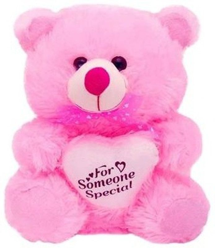 JITESH ENTERPRISRES Soft Stuffed Teddy Bear (pink Color) - 30 cm  (Pink)