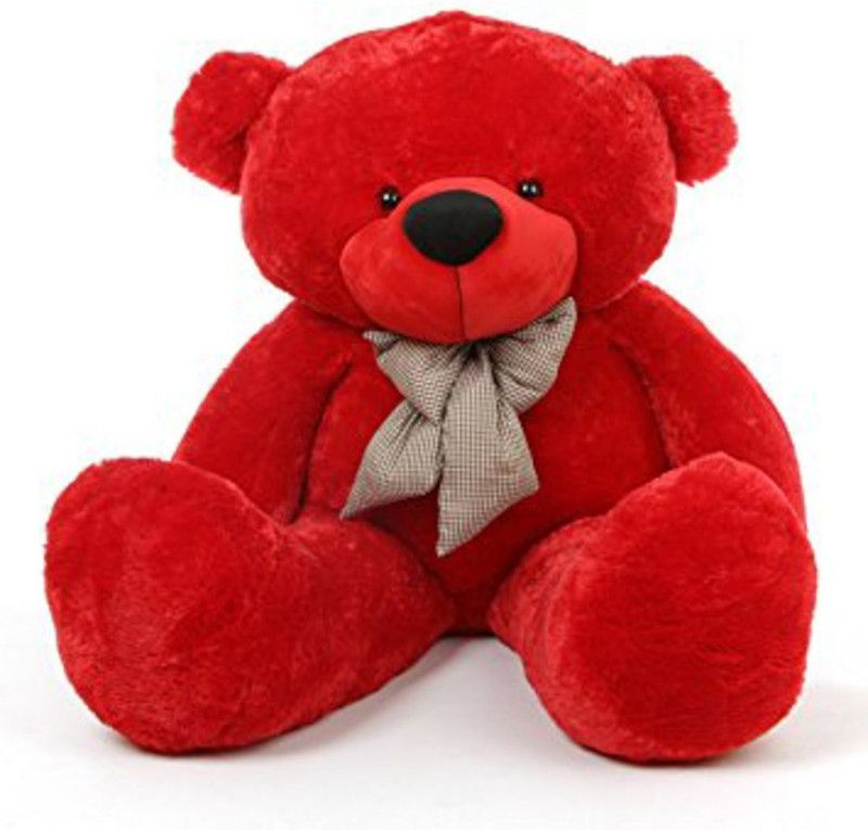 Treasure Hunt 5 Feet Giant Teddy Bear - 108 cm  (Red)