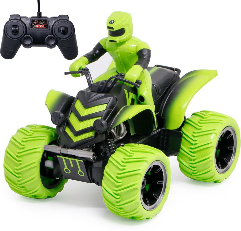 zest 4 toyz 2.4Ghz Remote Control Cross Country 1:10 Scale 2WD Racing Rally Ca| Remote Control Toy For Boys  (Green)