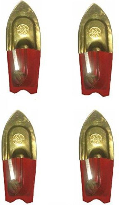 ZemPark Beautiful Handmade Set of 4 Pop pop putt putt phat phat Boat  (Multicolor)