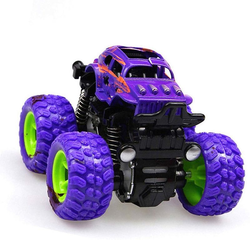 SAFESEED New Arrival Mini Unbreakable Friction Powered Monster Car/Truck For Kids  (Assorted Color)